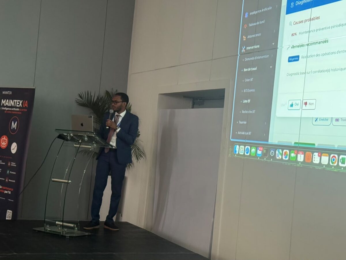 Démonstration du diagnostic intelligent MAINTEX IA : causes probables et remèdes recommandés